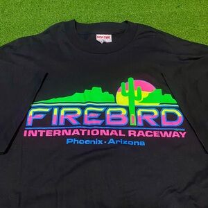 Vintage 80s Firebird Intl. Raceway Shirt XXL Single Stitch Phoenix AZ NHRA